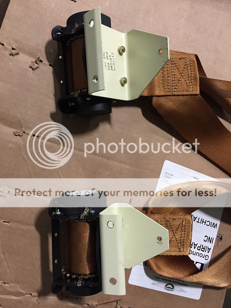 B.A.S. Shoulder Harness and Rear SeatBelt Installation CESSNA 172